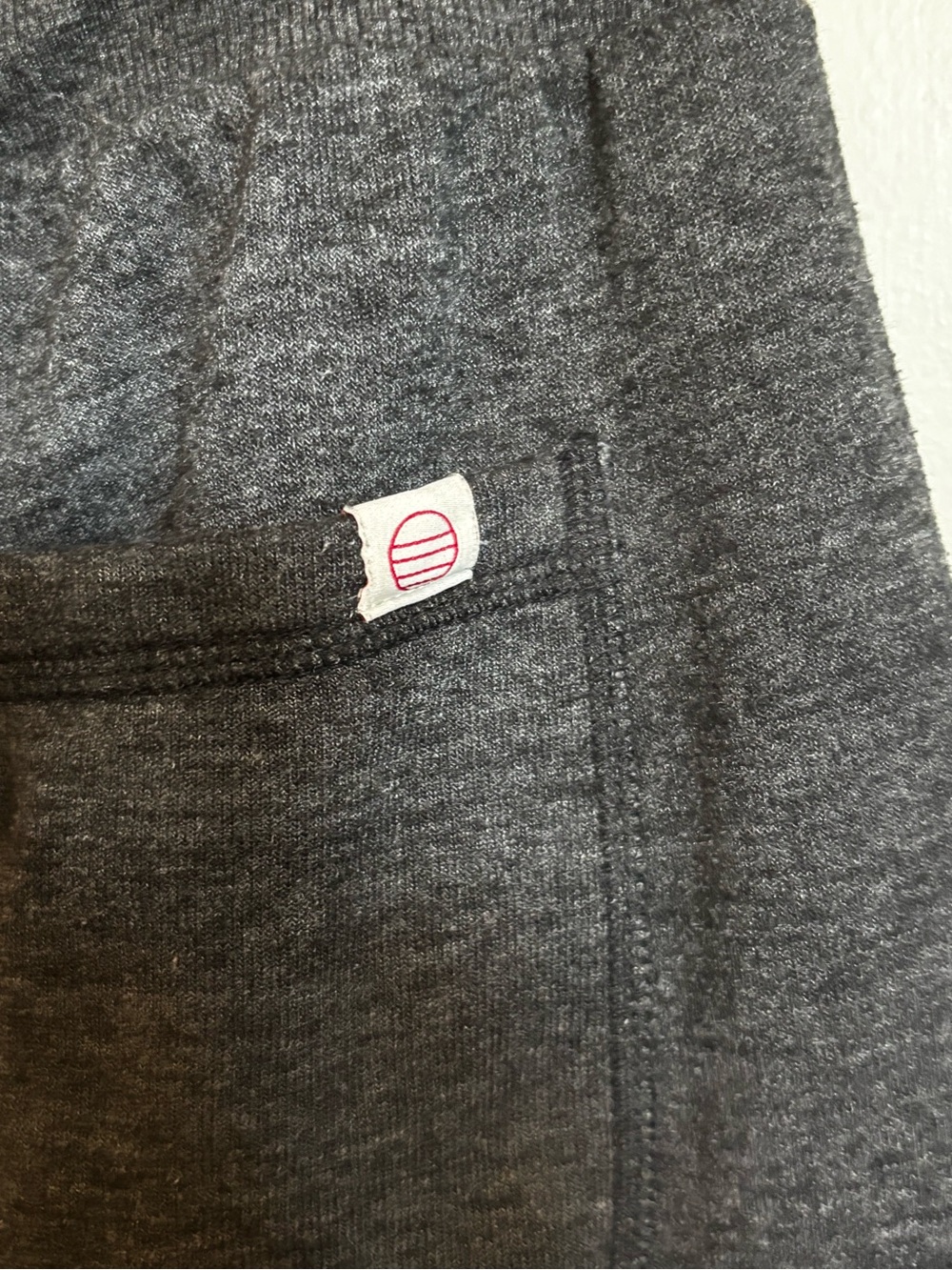 Marine Layer Women’s Small Jogger Sweatpants Gray Heather TRM Logo Soft Lounge - Picture 6 of 8